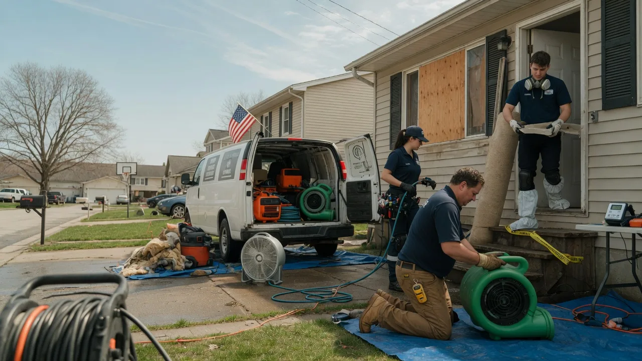 Water Damage Restoration in Shipman, IL near me